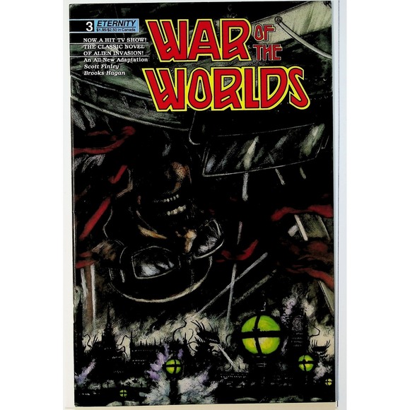 War of the Worlds Comic Book Eternity Comics TV Show Adaptation Sci-Fi - Picture 4 of 4